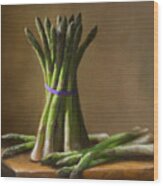 Asparagus Wood Print