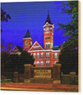 Auburn University Wood Print