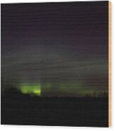 Aurora Borealis 1 Wood Print