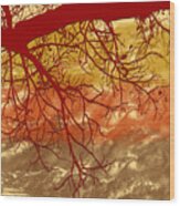 Autumn Art Wood Print