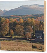 Autumn At Spean Bridge - Lochaber - Scotland Wood Print
