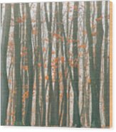 Autumn Forest Wood Print