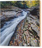 Autumn In The Appalachians Wood Print