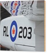 Avro Arrow Wood Print