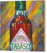 Awesome Sauce - Tabasco Wood Print