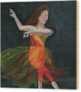 Ballet Dancer 2 Wood Print