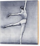 Ballet Rehearsal Wood Print