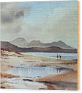 Banna Strand, Co. Kerry. Wood Print