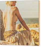 Bare Elegance Wood Print Bare Elegance Wood Print