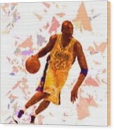 Basketball 24 Wood Print