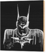 Batman..... V2.17 Wood Print