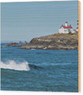 Battery Point Lighthouse Wood Print
