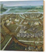 Battle Of Pavia Wood Print