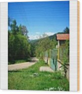 Beautiful Bulgarian Mountains Wood Print