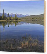 Beauty Of Pyramid Lake Wood Print