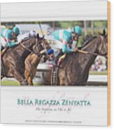 Bella Regazza Zenyatta Wood Print