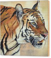 Bengal Tiger Wood Print