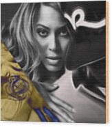 Beyonce Jay Z Collection Wood Print