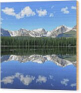 Bierstadt Lake In Rocky Mountain National Park Wood Print