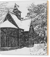 Boynton Chapel Wood Print