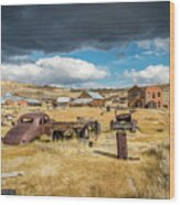 Bodie California Wood Print