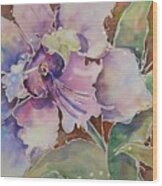 Bold Orchid Wood Print