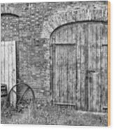 Brewhouse Door Wood Print