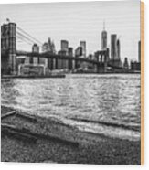 Brooklyn Bridge - Nyc Wood Print