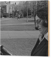 Brown University Student And His Mother, 1975 Wood Print