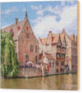 Bruges Canal Belgium Dwp-2611575 Wood Print