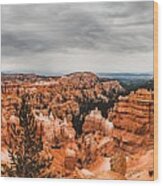Bryce Canyon Panorama 1 Wood Print