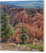 Bryce Canyon Utah Landscape 7r2_dsc1215_08112017 Wood Print