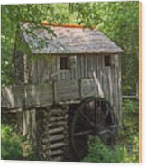 Cable Grist Mill Wood Print