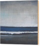 Calm Ocean Wood Print