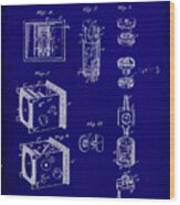 Camera Patent Drawing 2i Wood Print