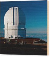 Canada France Hawaii Telescope 2 Wood Print