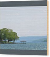 Canandaigua Lake Wood Print