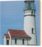 Cape Blanco Oregon Lighthouse Wood Print