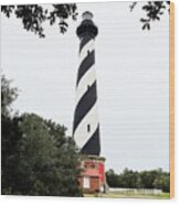 Cape Hatteras Lighthouse Wood Print