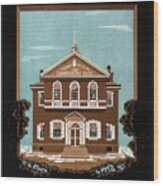 Philadelphia Carpenters' Hall United States Vintage Travel Advertisement Poster 