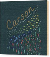 Carson Wood Print