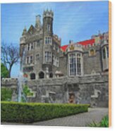 Casa Loma Castle In Toronto Y1 Wood Print