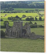 Cashel Hore Abbey Wood Print