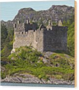 Castle Tioram Loch Moidart Wood Print