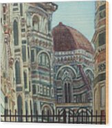 Cattedrale Di Santa Maria Del Fiore Wood Print