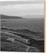 Cattle Point Lighthouse Wood Print