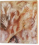 Cave Of The Hands - Cueva De Las Manos Wood Print
