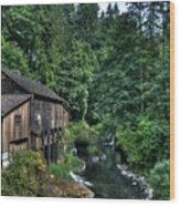 Cedar Creek Grist Mill Wood Print