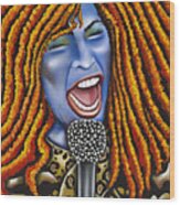 Chaka Wood Print