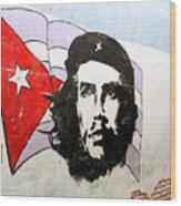 Che Guevara Wood Print